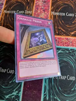 Yu-Gi-Oh! Grisaille Prison Fusion Enforcers FUEN-EN059 Super Rare 1st Edition NM - Image 2