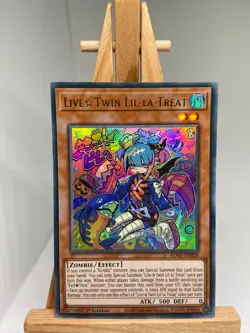 Live Twin Lil-La Treat - Ultra Rare 1st Edition BLVO-EN028 - NM - YuGiOh - Image 1