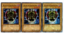 Yugioh- 3X Melchid the Four-Face Beast - Common - Unlimited - LON-012 - NM - Image 1