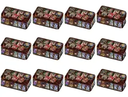 YuGiOh x12 Dueling Heroes 25th Anniversary Tin Case (Set of 12) - New Sealed - Image 1