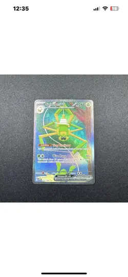 Pokemon TCG Spidops EX Scarlet & Violet Base Set Illustration Rare Card 243/198 - Image 1