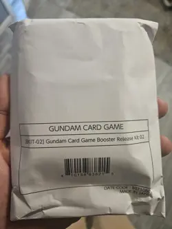 Gundam Card Game Booster Release Kit 02 - Image 1
