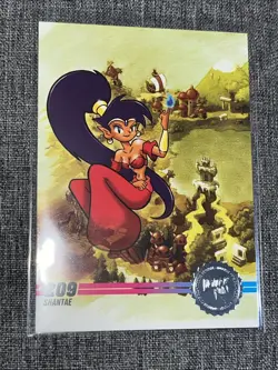 Shantae #209 Silver Limited Run Games Trading Card LRG - Image 1