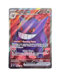 Pokemon TCG Gengar EX Temporal Forces Ultra Rare Card 193/162 - Image 1