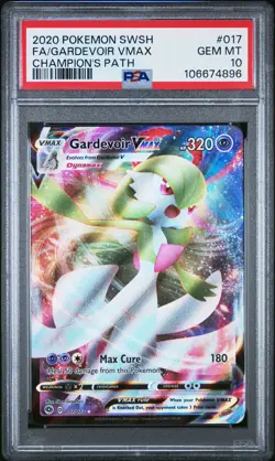 Gardevoir Vmax PSA 10 Champion's Path #017 Pokemon Card - Image 1