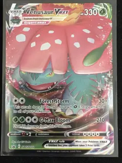 Venusaur VMAX SWSH102 SWSH: Sword & Shield Promo Cards Holo REGULAR - Image 1