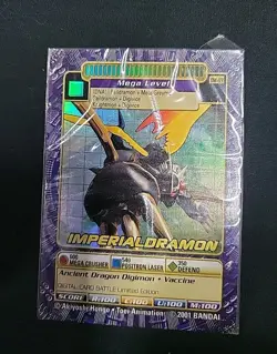 Digimon Imperialdramon DW-03 HOLO Promo Card Factory Sealed - Image 4