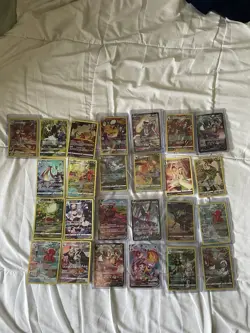 Lot of 25 Art Rares Trainer Gallery Pokemon Cards NM/M (Eeveelutions) - Image 2