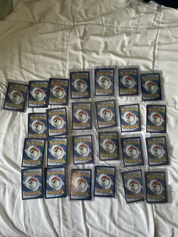 Lot of 25 Art Rares Trainer Gallery Pokemon Cards NM/M (Eeveelutions) - Image 5