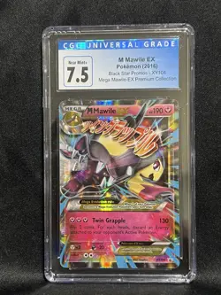 Pokemon M Mawile EX XY104 Black Star Promo Card CGC 7.5 Near Mint - Image 1