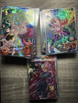 Stack Of 2 And 3 Star Super Dragon Ball Heroes Cards - Image 4