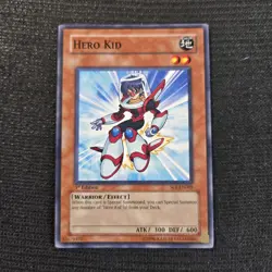 Yu-Gi-Oh! TCG 1st Edition Hero Kid Common Card SOI-EN005 - Image 1