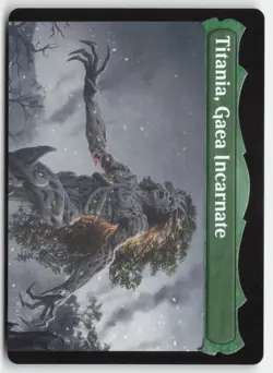 MTG - Titania, Voice of Gaea M The Brothers' War 193 LP-NM - Image 2