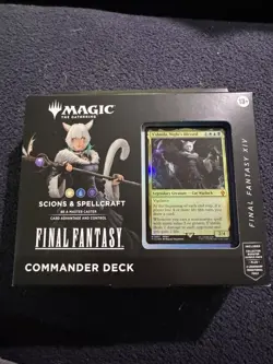 MTG Magic The Gathering Final Fantasy XIV Commander Deck Scions and Spellcraft - Image 1