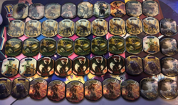 LOT OF 49 - MAGIC THE GATHERING RELIC TOKENS - Image 1