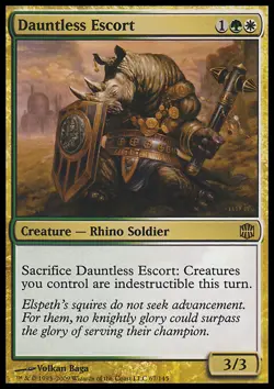 Magic the Gathering MTG Dauntless Escort (67) Alara Reborn LP - Image 1