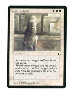 Dust to Dust - Magic the Gathering MTG - The Dark LP - Image 1
