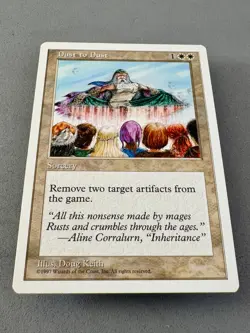 Dust to Dust 5th Edition MTG-Never Played NM-Vintage Magic the Gathering - Image 3