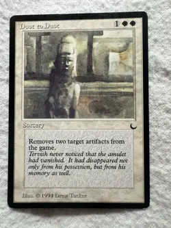 MTG - Dust to Dust - The Dark - NM - Free Shipping! - Image 1