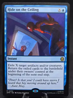 MTG Hide on the Ceiling 0032 Marvel's Spider-Man Rare NM - Image 1