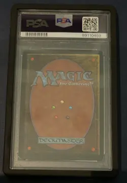 1993 JUZAM DJINN Arabian Nights Mtg Magic The Gathering PSA 6 - Image 2