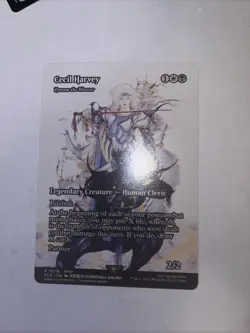 Magic the Gathering RARE Cecil Harvey Final Fantasy Regular Rare - Image 2