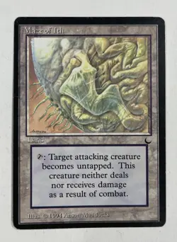 Maze Of Ith The Dark MP Moderate Play MTG Magic The Gathering C - Image 1