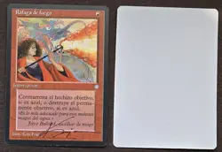 SIGNED MtG Magic Kaja Foglio Artist Proof _ Spanish Ice Age _ PYROBLAST _ VHTF! - Image 1