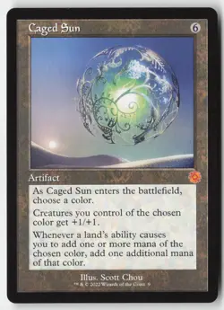 MTG - Caged Sun M The Brothers' War: Retro Frame Artifacts 9 LP-NM - Image 1