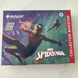 Magic: The Gathering Spider-Man Collector Omega Box Collector Booster Box Sealed - Image 1