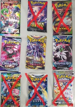 Pokemon Mega Mystery HIT PACK Booster Edition NR.40 GOD PACK LIGHT Karten Box - Image 2
