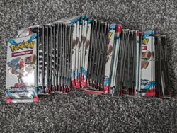 50 x Pokemon TCG Scarlet & Violet Paradox Rift Fun Pack Booster Packs - Sealed - Image 1
