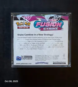 Pokemon TCG Sword & Shield Fusion Strike Factory Sealed Booster Box - Image 5