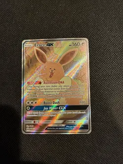 Pokemon TCG Eevee GX SM233 Full Art Promo - LP - Image 3