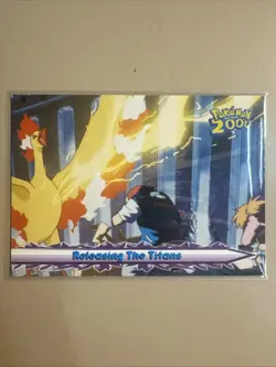 Pokemon - Topps - Releasing the Titans 39 - Pokemon 2000 Movie Edition Moltres - Image 1