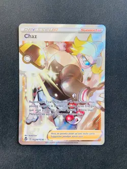 Carte Pokemon Chaz TG24/TG30 Secrete Full Art EB12 Tempete Argentee NEUF - Image 1