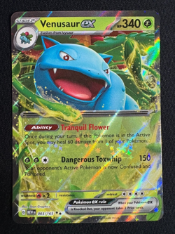 Venusaur EX 3/165 - S&V 151 MEW EN - Double Rare - Pokemon TCG NM/M - Image 1