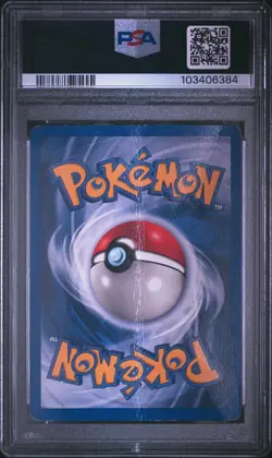 1999 POKEMON BASE SET SHADOWLESS YELLOW CHEEKS #58 PIKACHU PSA 1 - Image 2
