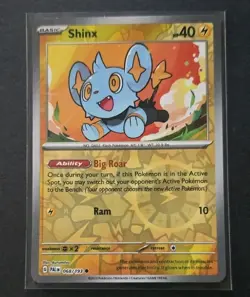 Reverse Holo Shinx 068/193 Common S & V Paldea Evolved Pokemon TCG NM - Image 1