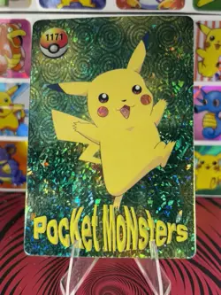 Pokemon Sticker Rare Vintage Vending Machine Holo prism Nintendo 2000 Bandai - Image 4