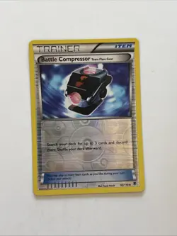 Battle Compressor Rev Holo XY Phantom Forces Pokemon NM Reverse 92/119 - Image 1