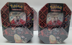 Pokemon TCG: Paldean Fates Charizard EX Tin X2 New Factory Sealed SEND OFFERS - Image 1