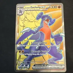 Pokemon | Cynthia's Garchomp Ex | Black Star Promo | 204 + Gabite and Gible - Image 1