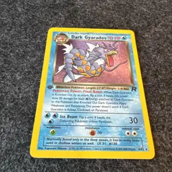 Dark Gyarados 8/82 Team Rocket Holo Pokemon TCG 1st Edition - NM UNPLAYED - Image 2