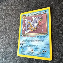 Dark Gyarados 8/82 Team Rocket Holo Pokemon TCG 1st Edition - NM UNPLAYED - Image 3