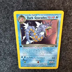 Dark Gyarados 8/82 Team Rocket Holo Pokemon TCG 1st Edition - NM UNPLAYED - Image 5