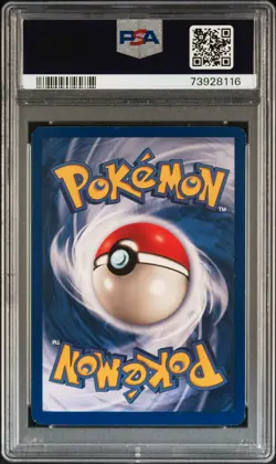 1999 POKEMON BASE SET UNLIMITED #6 GYARADOS-HOLO PSA 8 - Image 2