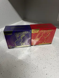 Pokemon TCG Scarlet and Violet: Destined Rivals Elite Trainer Box ETB 2-Pack - Image 1