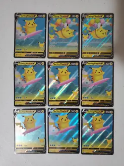 Pokemon TCG Pikachu Celebrations Lot V/vmax Full Art - Image 3