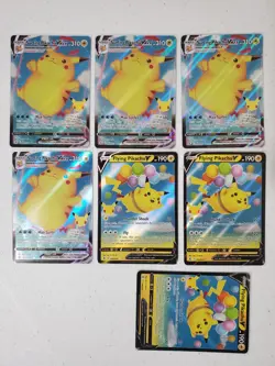 Pokemon TCG Pikachu Celebrations Lot V/vmax Full Art - Image 5